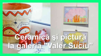 Ceramică şi pictură la galeria "Valer Suciu"