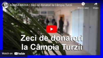 Zeci de donatori la Câmpia Turzii