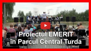 Proiectul muzical EMERIT, în Parcul Central Turda