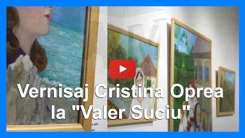 Vernisaj Cristina Oprea la galeria "Valer Suciu"