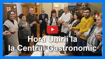 EXCLUSIV: Hora Unirii la Centrul Gastronomic Turda