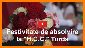 Festivitate de absolvire la "H.C.C." Turda