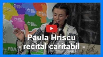 Paula Hriscu - recital caritabil