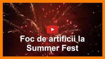 Foc de artificii la Summer Fest
