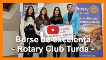 Burse de excelenţă - Rotary Club Turda